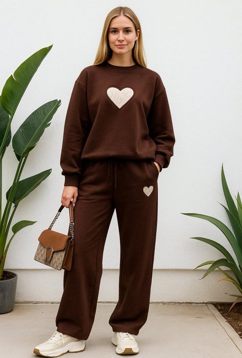 Komple/dres z serduszkiem,masełko