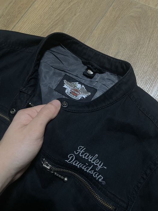 Джинсовка Harley Davidson харингтон