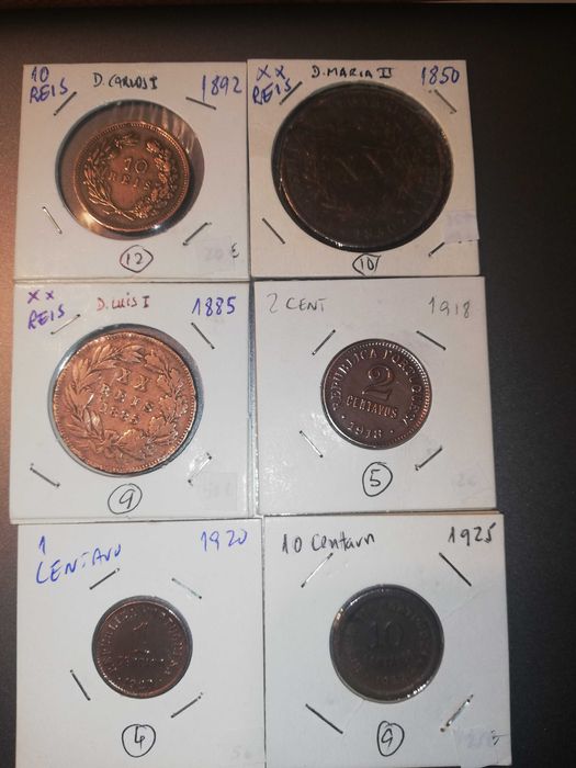 Vendo MOEDAS, Monarquia e República