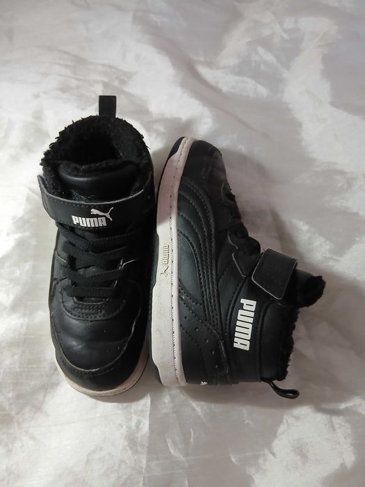 Утепленные ботинки на мальчика,Puma