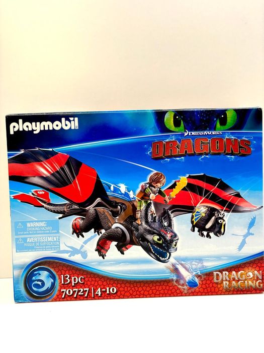 Playmobil 70727 dragons jak wytresować smoka Szczerbatek i Czkawka