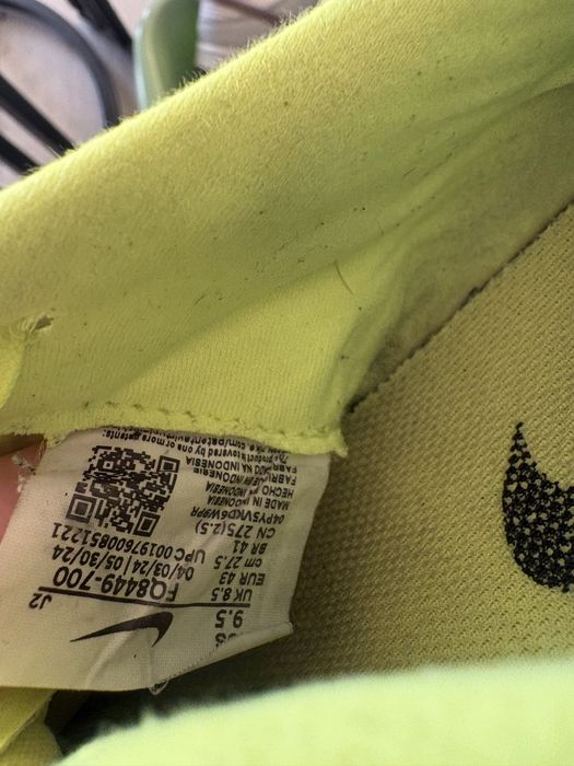 Neonowe Turfy Buty piłkarskie męskie Nike Mercurial