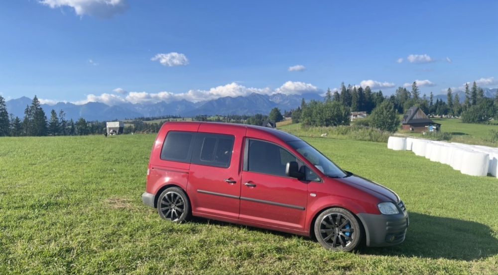 Caddy 7 osobowe 1,9 tdi 200+