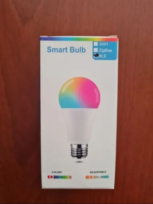 Bluetooth smart RGB лампа 9w 2 шт