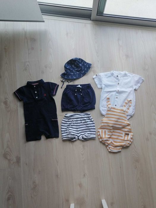 Conjunto roupa bebé menino 9-12 meses