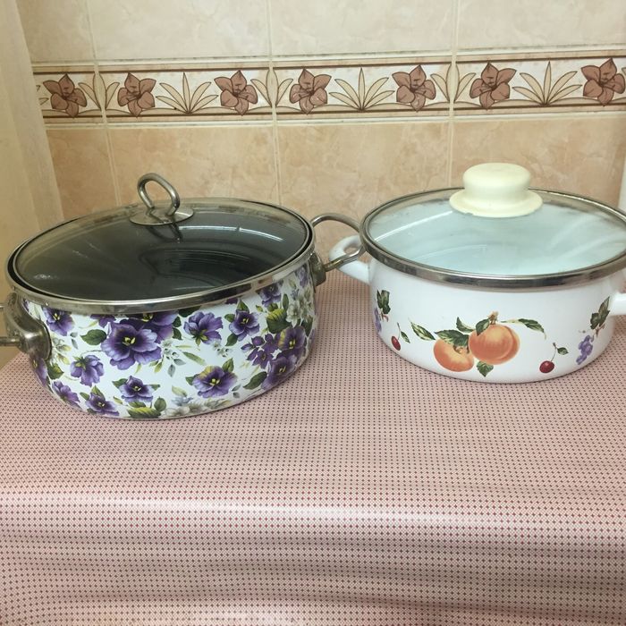 Эмалированные кастрюли Eternity Interos - Турция