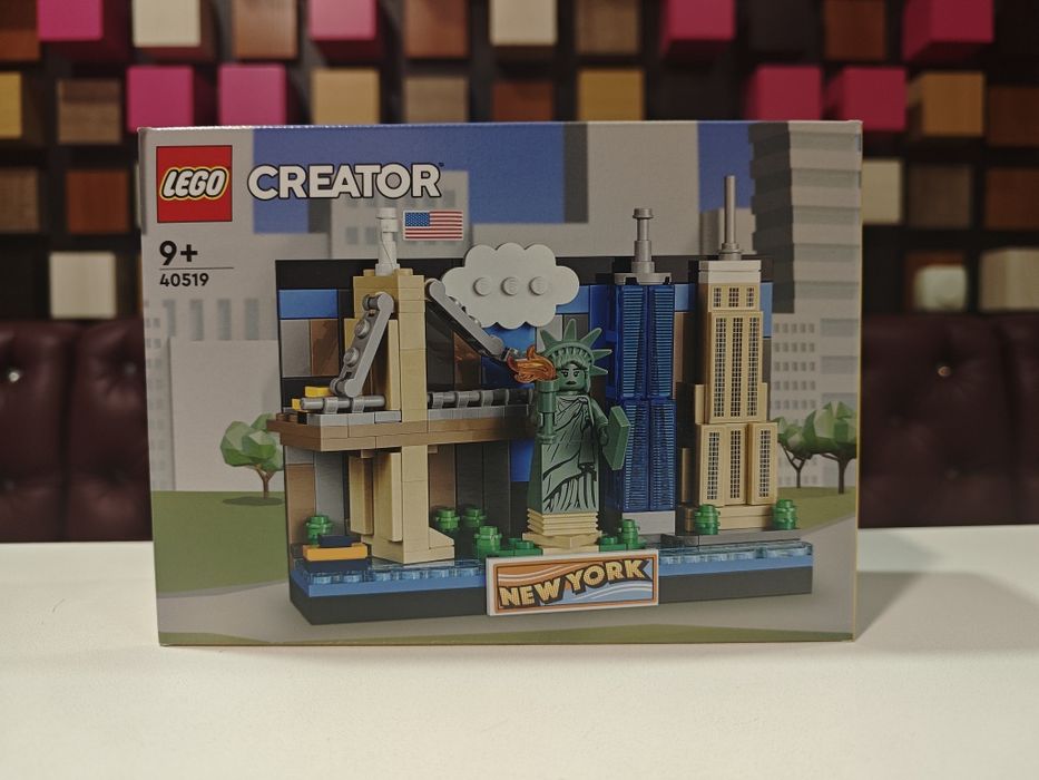 LEGO Creator 40519/40818/40569/40713 Лістівки New York, Italy, Japan