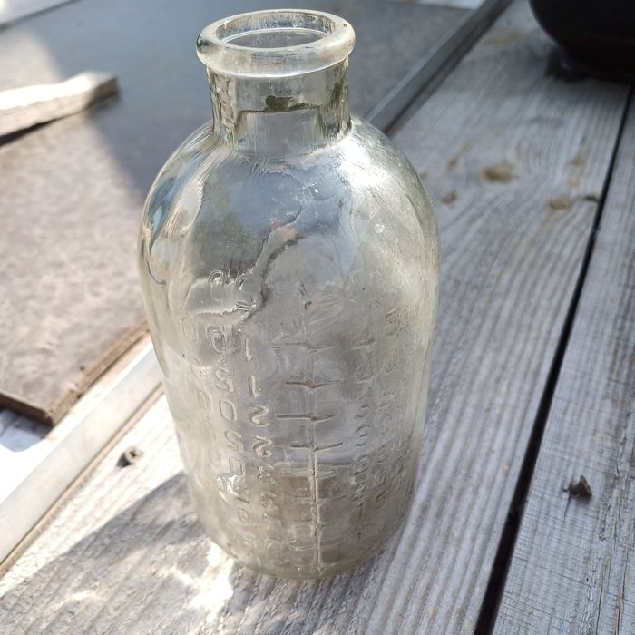 Мензурка, пляшка, бутилка мірильна 0,5л