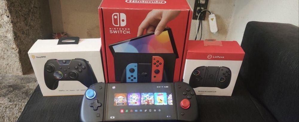 Nintendo Switch oled desbloqueada