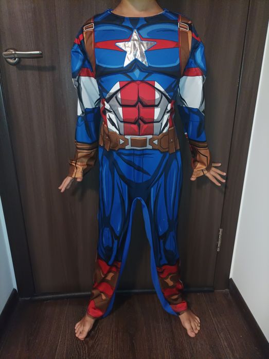 Хеллоуин костюм Капитана Америки Марвел