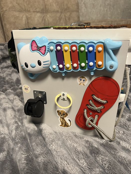 Бизикуб  детский 34*34*34