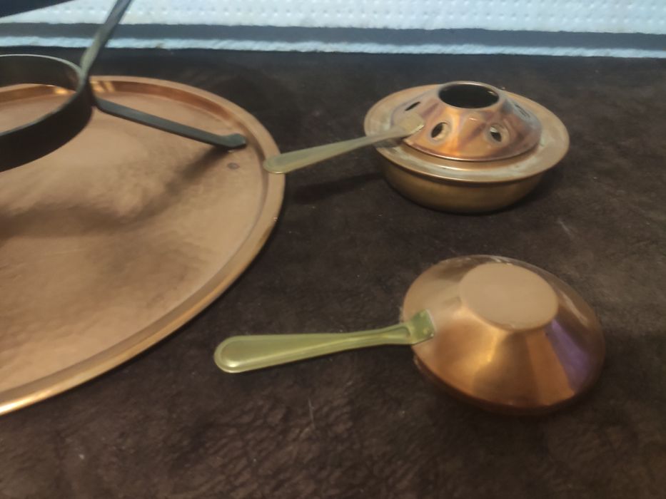 Кастрюля медная.