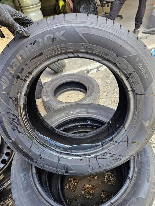 [2szt] Hankook 195/65 r15 Letnie /// 6,35mm!!! 2022r MONTAŻ