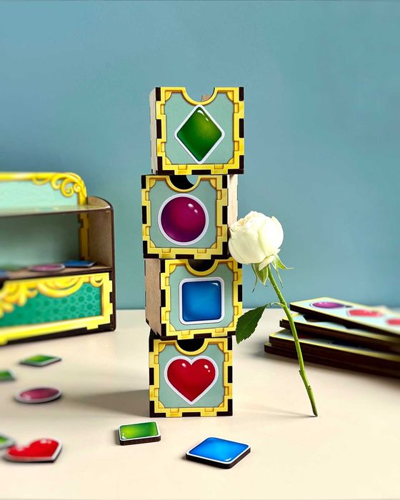 Edukacyjna gra sorter «Kształty»
