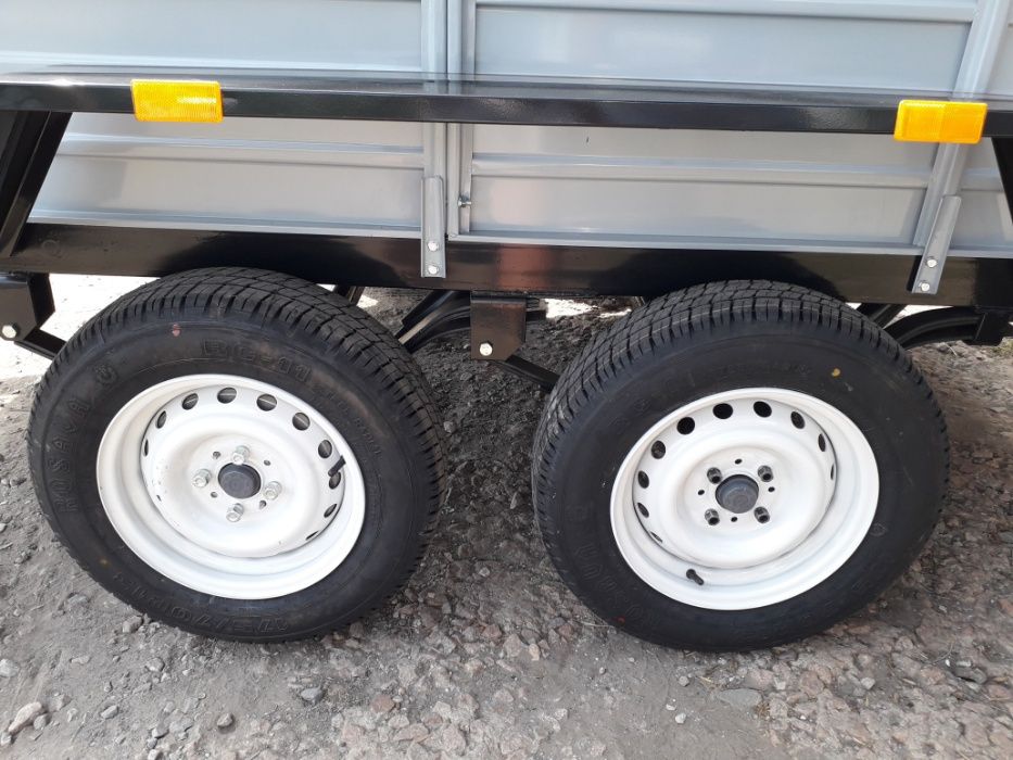 Двухосный Легковой Прицеп Автомобильный (Реальная Заводская Площадка)