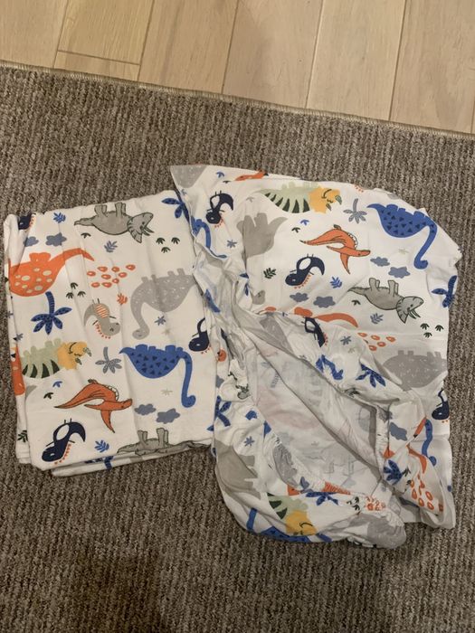 Набір теплоі постільноі білизни для новонародженого