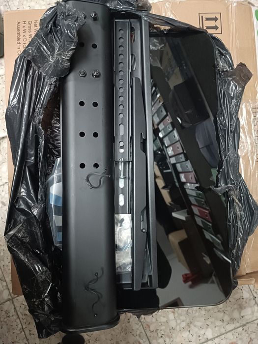 Suporte TV Pé de Vidro