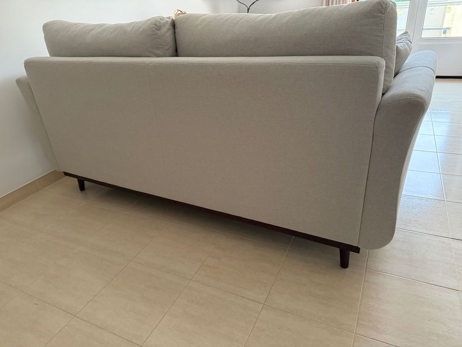 2 sofás como novos com tratamento anti manchas