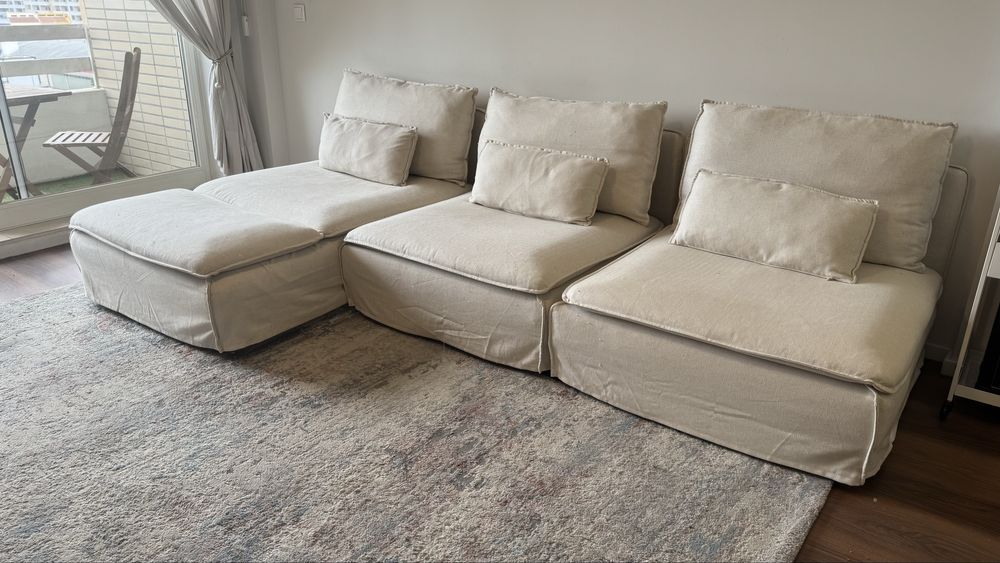 Sofá com Chaise Longue