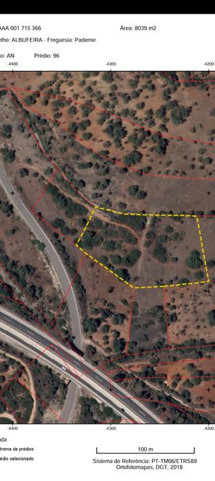 Vendo terreno próximo a Boliqueime e Paderme