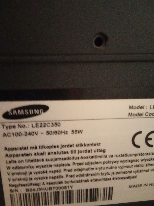 Telewizor Samsung LE22C350