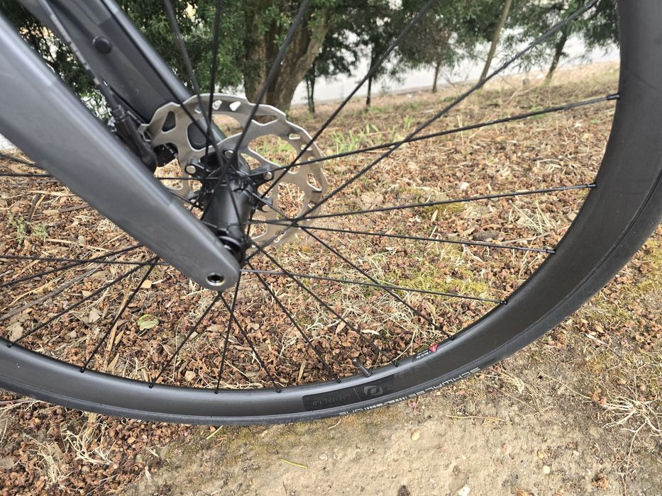 Rodas de disco de carbono perfil 35