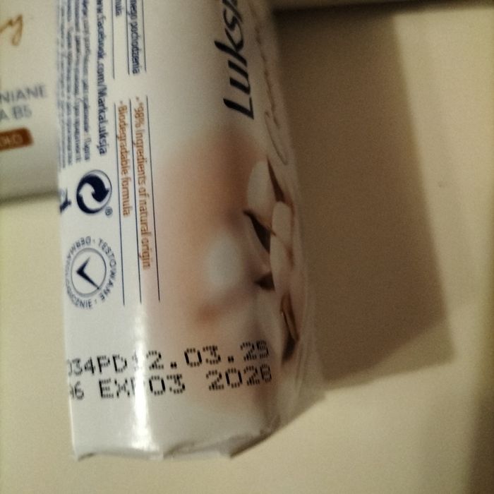 Nowe mydełka w kostce 6 sztuk Luksja