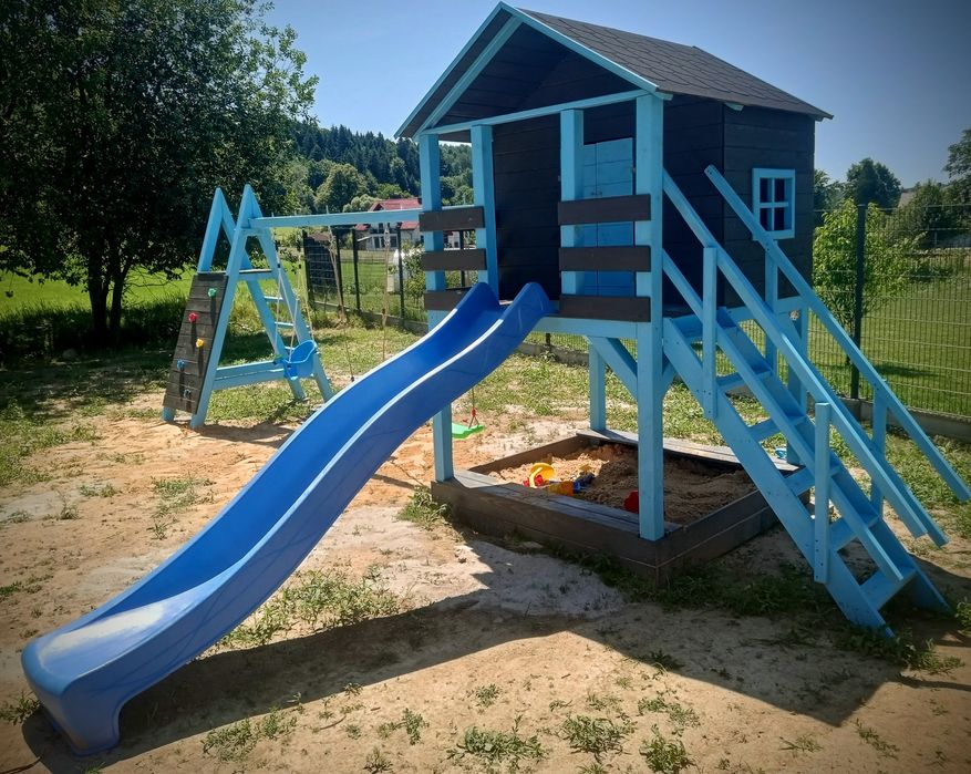 Plac zabaw domek kompletny