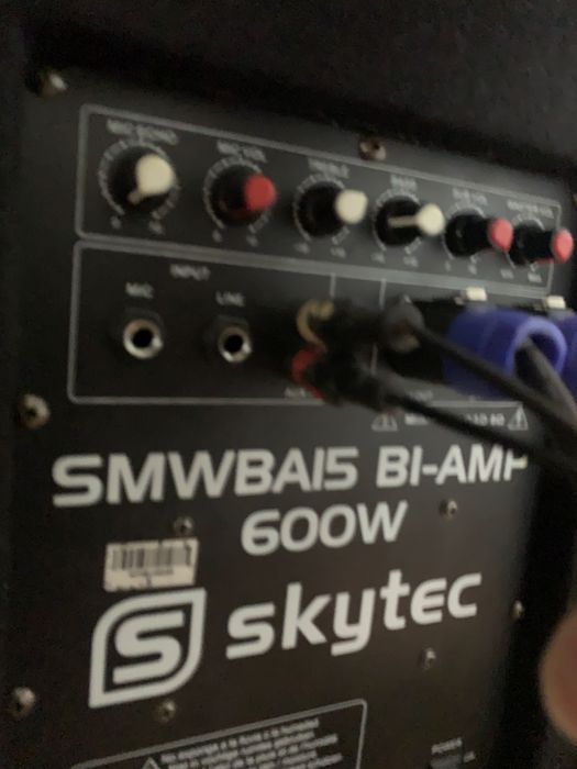 Sistema de som  profissional