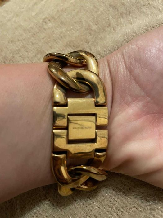 Relógio Dourado Michael Kors