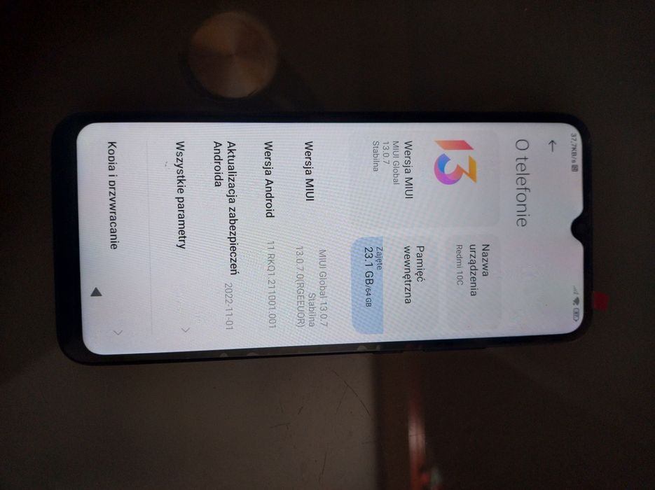 Xiaomi termo 10c 4/64gb blokada google
