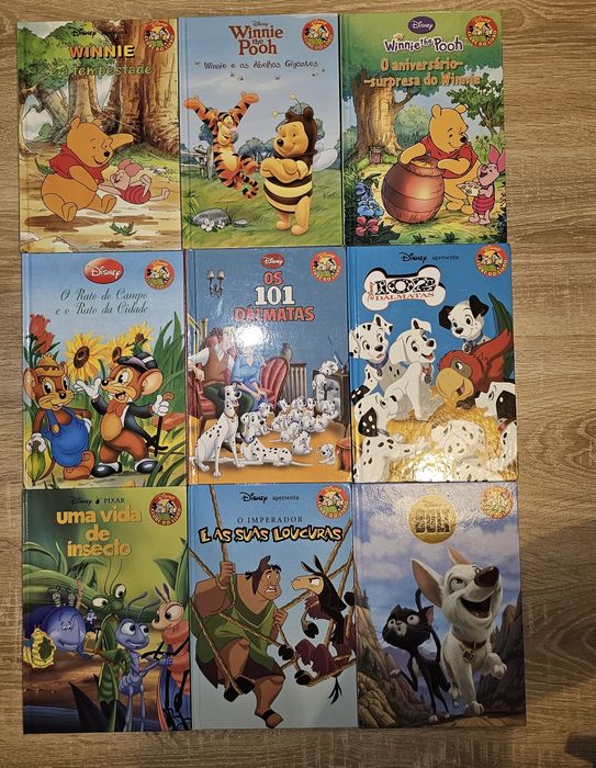 Coleção Clube dos Livros Disney Salvat - 37 livros
