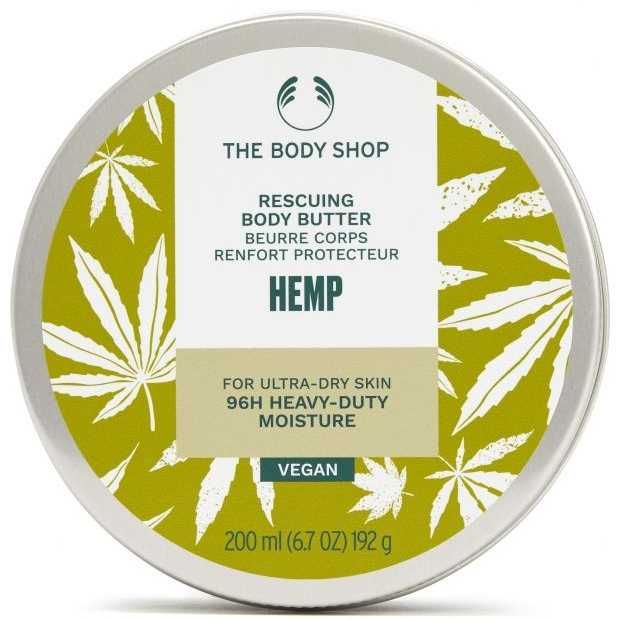 Wegańskie masło do ciała The Body Shop HEMP 200 ml do 96h nawilżania