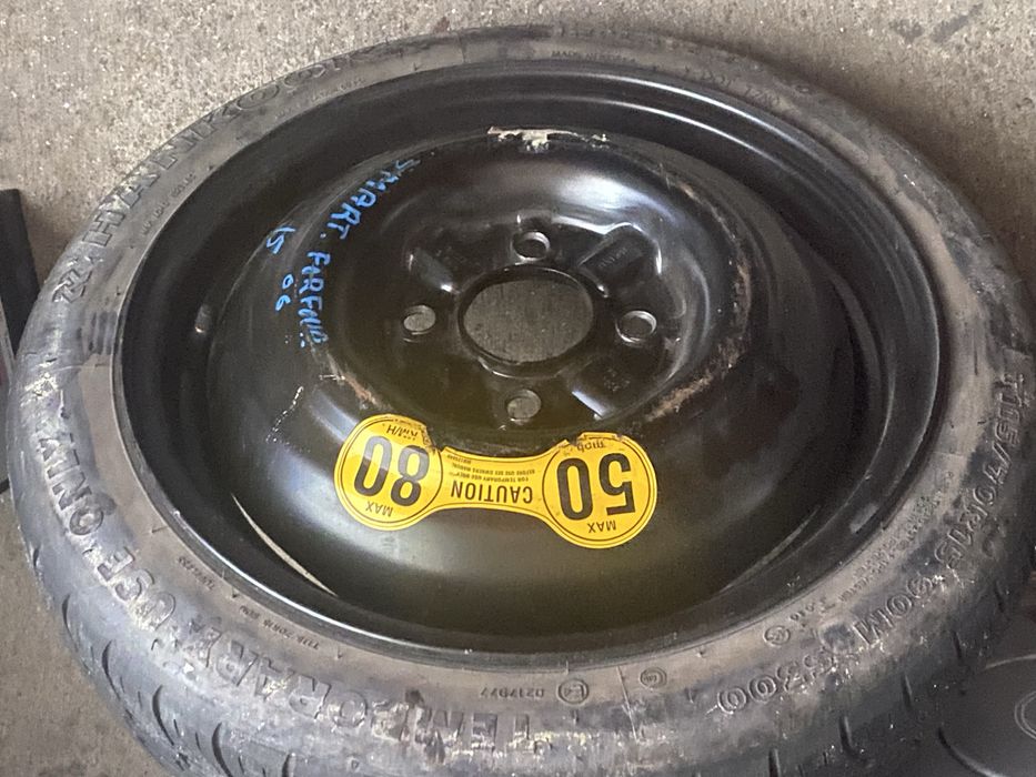 Roda suplente 80km/h