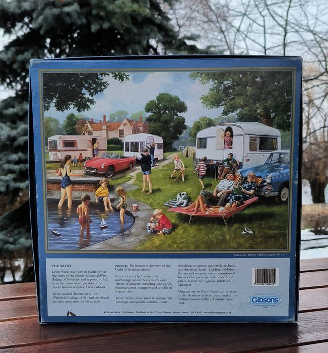 Пазли Gibsons Caravan holidays 1000 елементів