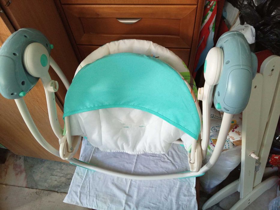 Espreguiçadeira baloiço bebé