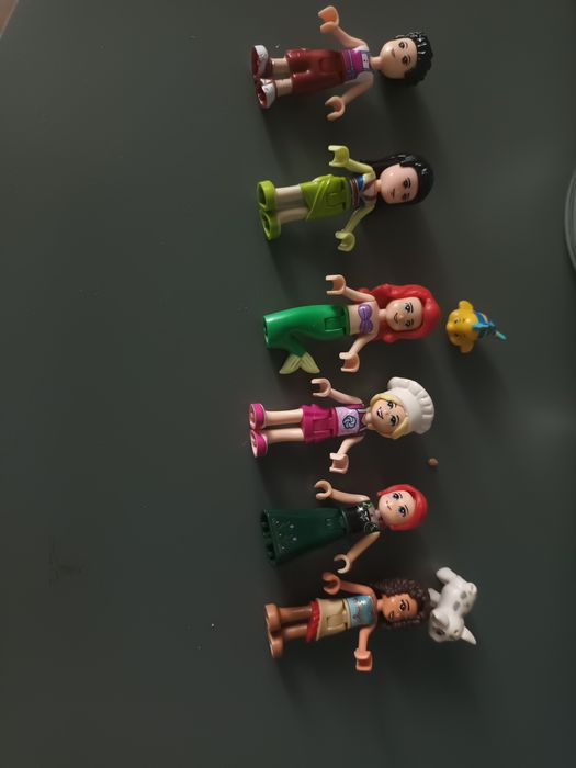 Figurki Lego 6 szt plus zwierzątka