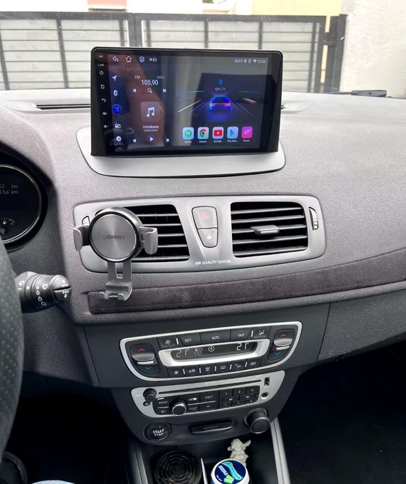 Radio Android Megane 3 + 4 GB RAM + 32 GB ROM + Carplay + GPS (Novos)