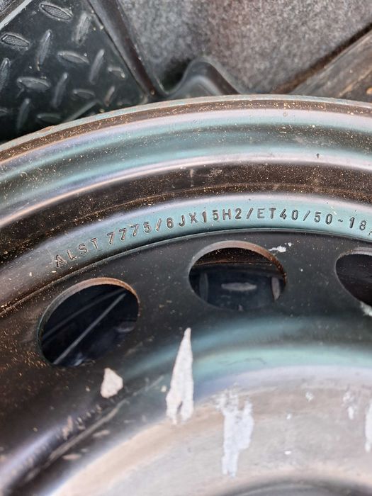 Диск б\у для запаски Рено Зоє (Zoe) r15, 4/100, 6J15, ЕТ40