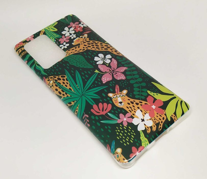 Capas silicone floresta Tropical para iPhone
