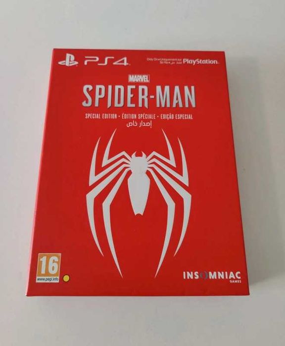 Spideman Special Edition / Edycja Specjalna PS4 kompletna