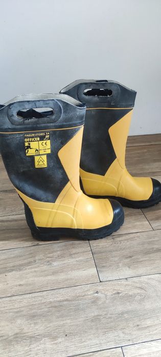 Buty gumowe strażackie Nowe roz 40 DARMOWA PRZESYŁKA