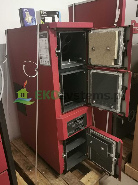 Kocioł MPM DS Duo 17kW dwupaliwowy węgiel drewno