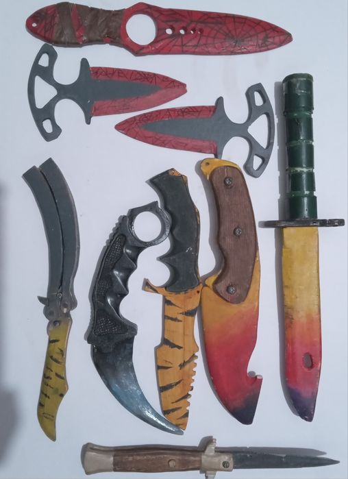 Макети ножів з фанери