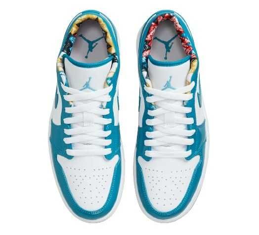 Air Jordan 1 Low ’Barcelona Cyber Teal’ - rozm. 41/26cm