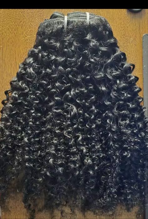 Clic de Cabelo cacheado humano