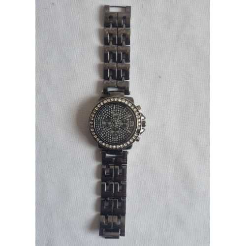 Часы женские Softech Diamante Dial Gun Black&Silver Watch