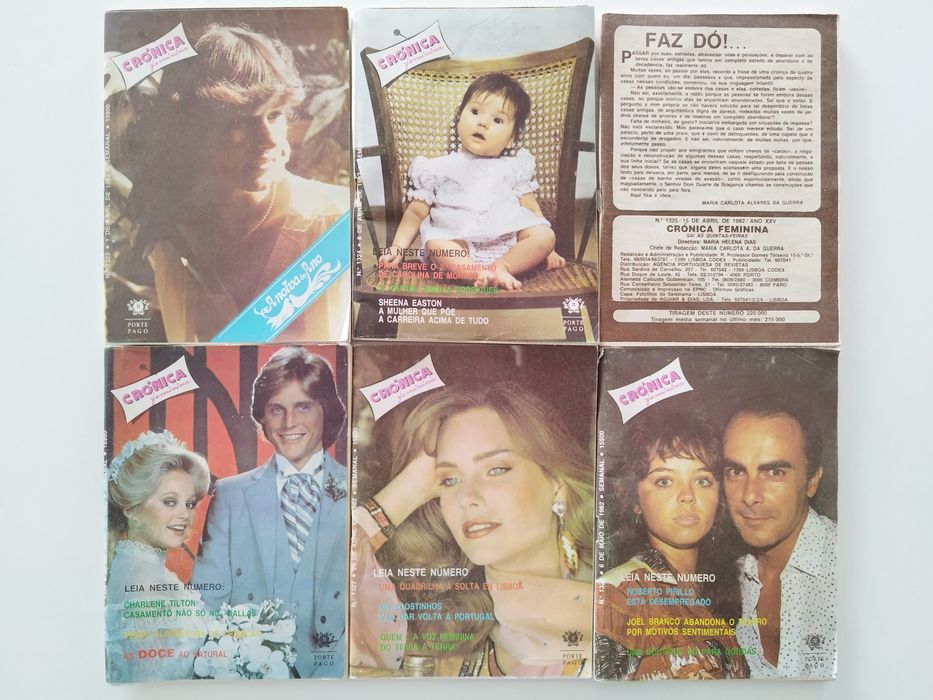 Revistas Crónica Feminina 1982