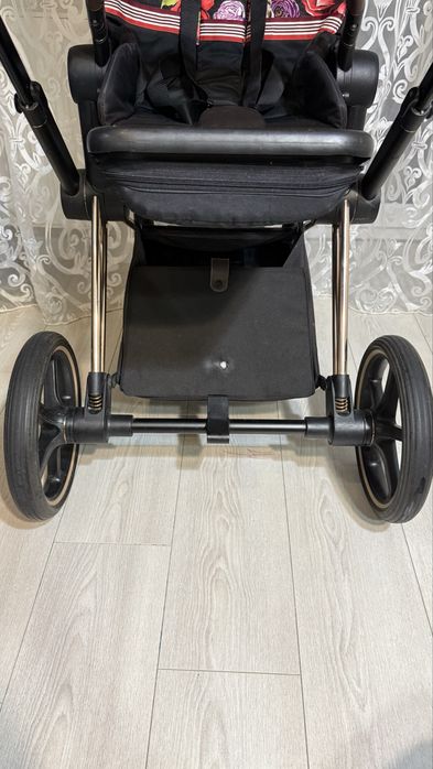 Дитячий візок cybex priam spring blossom прогулянкова коляска