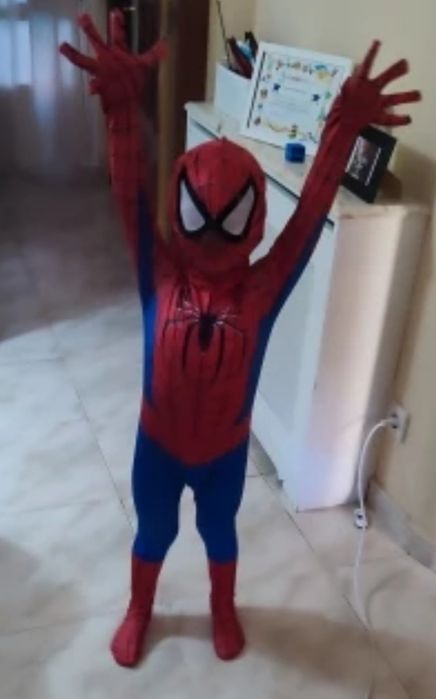 Strój kostium Spiderman roz-110